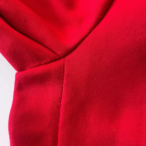 Nike Y2K Tech Zip Hoodie Jacket Men Size M Red Black - Picture 8 of 13